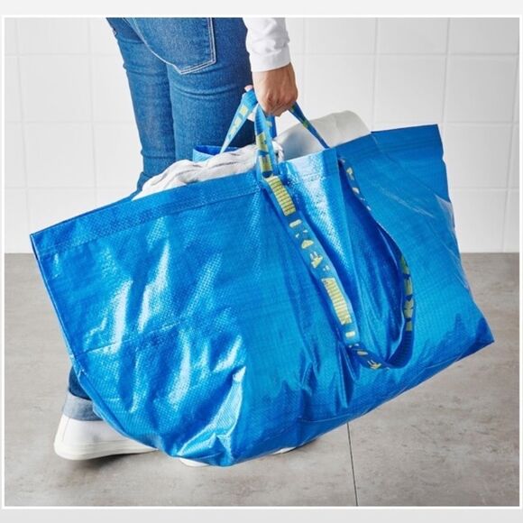 New IKEA Utility Oversized Tote Tarp Bags - Picture 8 of 15